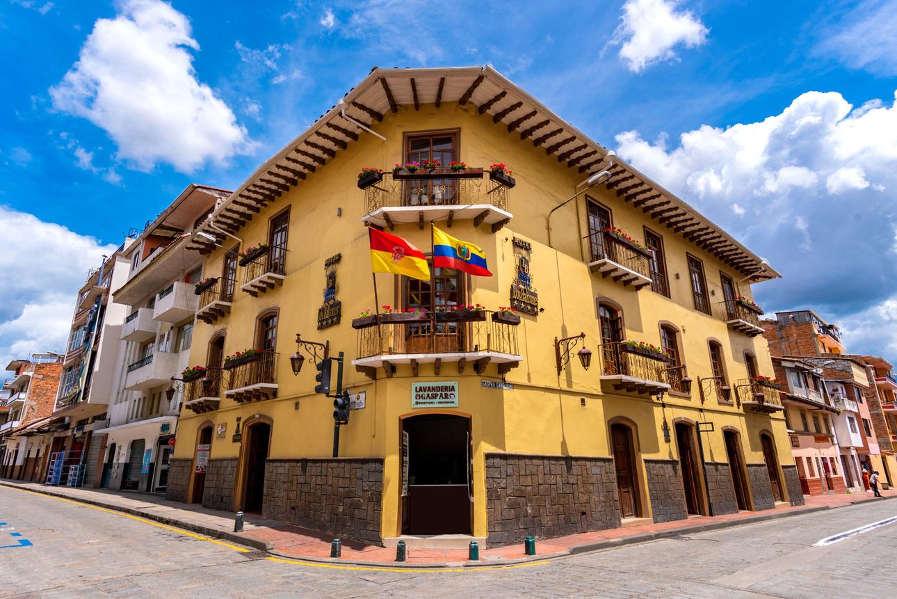 Hotel Boutique Los Balcones Cuenca Esterno foto