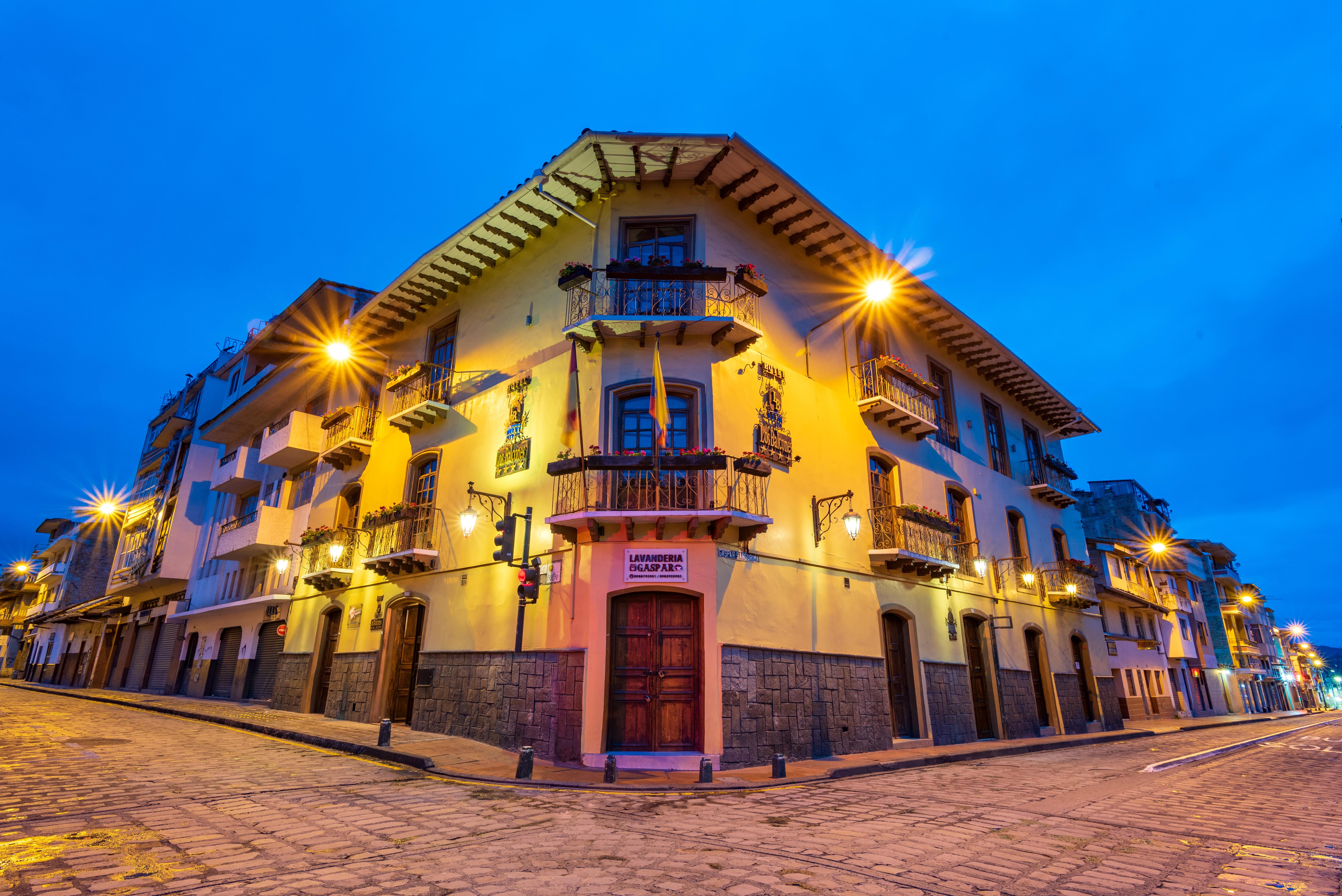 Hotel Boutique Los Balcones Cuenca Esterno foto